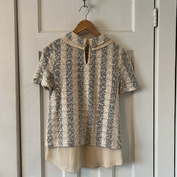 Anthropologie sweater blouse Sz M - Picture 5 of 10